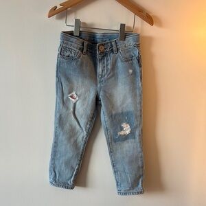 GAP Kids Light Blue Distressed Jeans